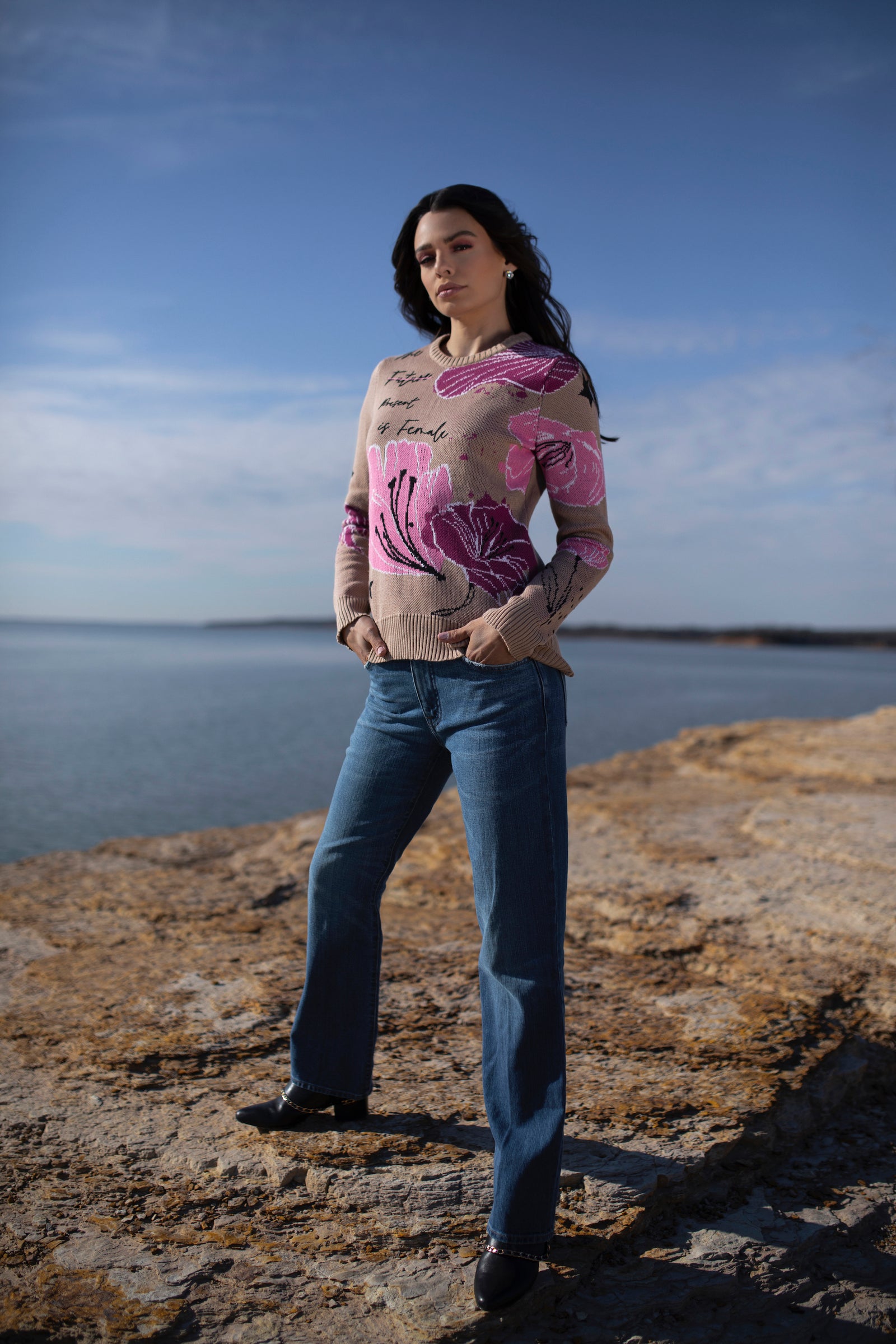 The Present is Female - sweater