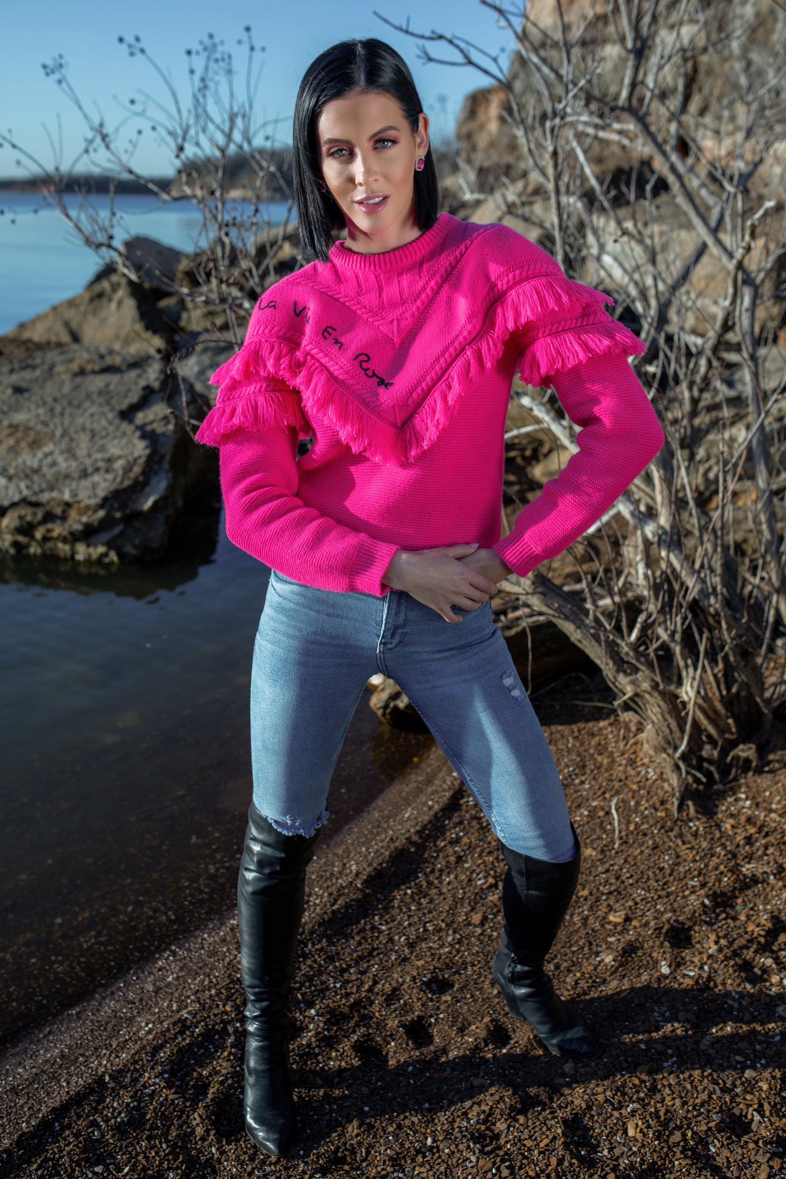 La Vie en Rose - sweater